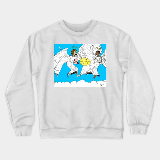 2016 Deaths Copy Crewneck Sweatshirt by Felipe.Makes.Cartoons